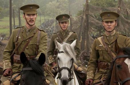 Benedict Cumberbatch (Maj. Jamie Stewart), Patrick Kennedy (Lt. Charlie Waverly), Tom Hiddleston (Captain Nicholls)